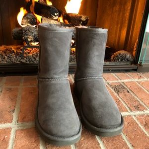 New Classic Uggs grey.